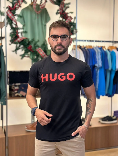 Camiseta Slim Fit Hugo Boss  ®
